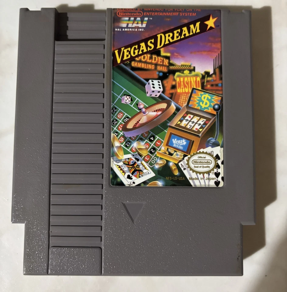 Nintendo NES Vegas Dream (limpio, probado y funcionando) Foto 1 de 1
