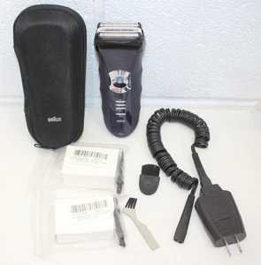 Braun 350cc Afeitadora Eléctrica Recargable 5774 Paquete con 2 CABEZAS NUEVOS, pequeña reparación - Imagen 1 de 17