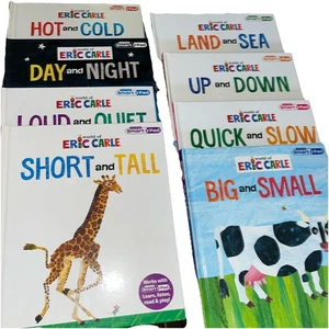 The World of Eric Carle Lot of 9 Books for My First Smart Pad Hard Covers - Picture 1 of 4