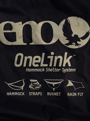 Sistema de Refugio ENO OneLink con Hamaca, Correas, Red para Insectos y Lluvia -... Foto 1 de 3