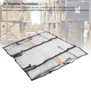 Forklift Cover 60x52x53in All Weather All Season Use Water Sun Dust Proof Fo NEW - Picture 1 of 12