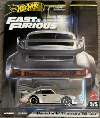 Hot Wheels Premium The Fast & The Furious Tokyo Drift Porsche 911 Carrera RS 3.8 Foto 1 de 2