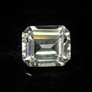 Natural Faceted White Topaz Piece In Square Shape 6.50 Carats 11X10X6 mm Size - Picture 1 of 7