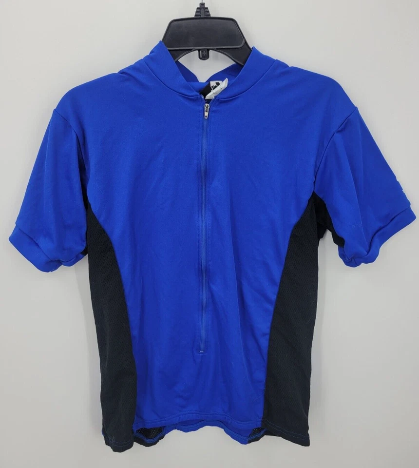 Bellwether Cycling Jersey Mens Large Blue Cycling 3/4 Zip Performance Outdoor - Image 1 of 4