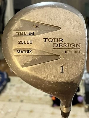 Knight Tour Design 10° Loft Titanium Matrix 250cc Driver 1-Wood RH Golf Club - Image 1 of 4