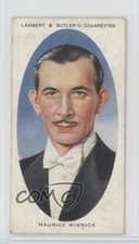 1936 Lambert & Butler Dance Band Leaders Tobacco Maurice Winnick #25 0f8