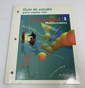 Guía de Estudio Para Usarse Con Integrated Mathematics 1 - Study Guide Textbook - Picture 1 of 5