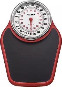 Professional Oversized Bathroom Scale with Black/Red Powder-Coated - Picture 1 of 9