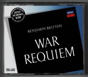 Benjamin Britten conducts his WAR REQUIEM with REHEARSAL EXCERPTS - 2-disc set - Picture 1 of 2