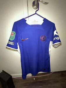 Cole Palmer Chelsea Vapor Carabao Cup Men’s Home Jersey Size Large NEVER WORN