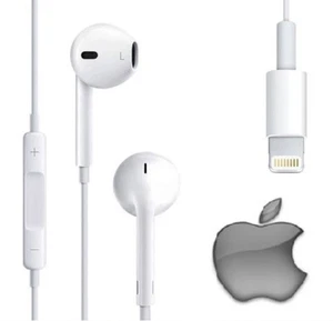 ECOUTEUR CASQUE KIT PIETON MAIN LIBRE PRISE LIHGTNING ORIGINAL IPHONE 11+ - Photo 1 sur 1