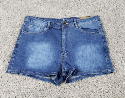 Baby Phat Embroidered Shorts Women's Size Medium  - Image 1 of 3