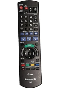 GENUINE PANASONIC N2QAYB000135  DVD REMOTE CONTROL DMR-EX78 DMR-EX77 DMR-EX88  - Picture 1 of 4