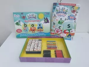Alphablocks Stempelset Geburtstagsgeschenk Phonik Empfang früh lernen Lesen - Bild 1 von 9