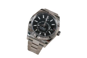 ROLEX SKY-DWELLER STAHL WEISSGOLD -OYSTERBAND NAGELNEU FULLSET 03/2025 DEUTSCH - Bild 1 von 8