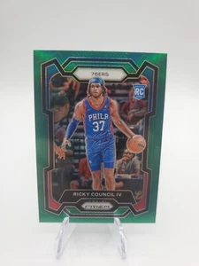 2023-24 Panini Prizm Green Ricky Council IV Rookie Philadelphia 76ers #294 - Bild 1 von 4