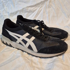 Onitsuka Tiger MEXICO 66 BLACK WHITE SNEAKERS 1183A355 MENS 11 - Picture 1 of 15