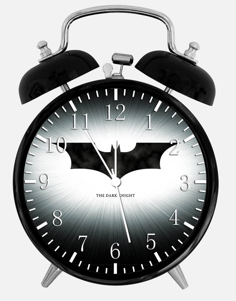 Reloj Despertador Escritorio Batman 3.75" Decoración Hogar u Oficina Y107 Bonito Para Regalo Foto 1 de 1