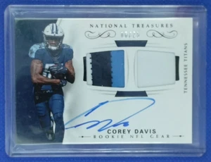 Corey Davis rookie gear patch auto 06/25 *NorthernRoute* - Picture 1 of 1