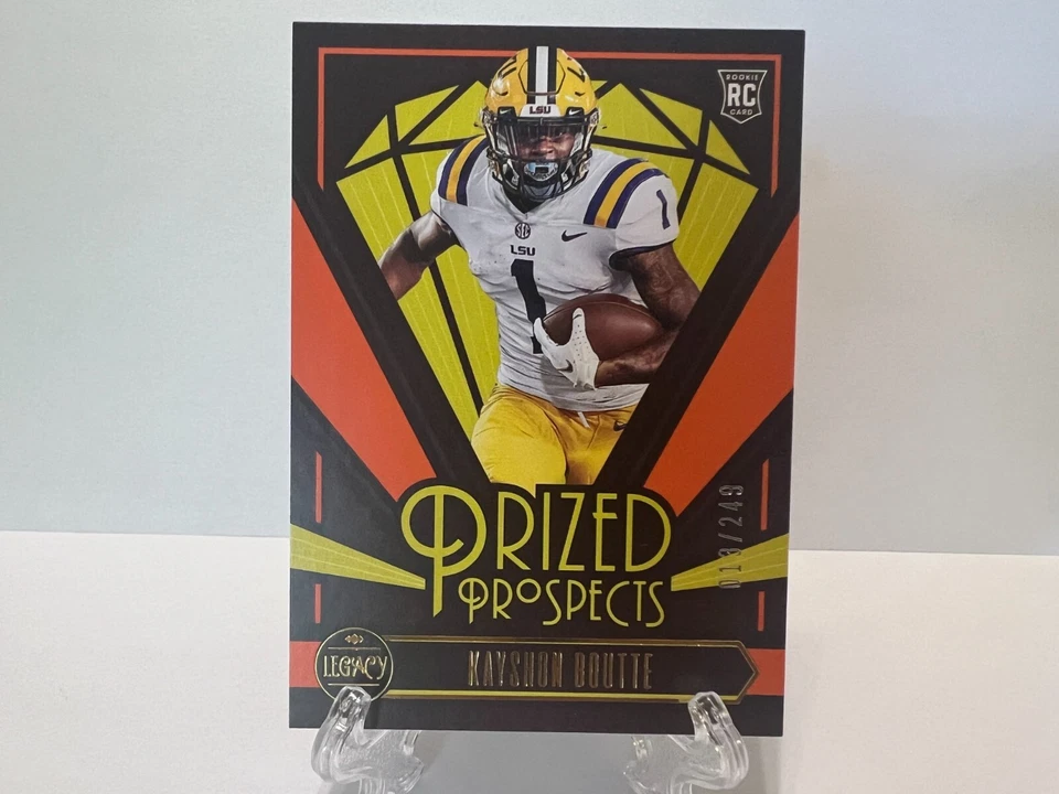 Kayshon Boutte ORANGE Prized Prospects #13/249 RC Rookie 2023 Panini Legacy - Image 1 of 1