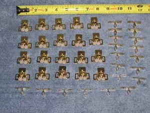 20 SETS RV Trailer Bus Double Twin Roller Door Catch Cabinet Latch Drawer Lock  - Picture 1 of 7