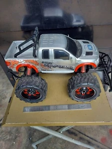 New Bright 9.6v F-150 Raptor Silver w/ Battery No Remote - Picture 1 of 6