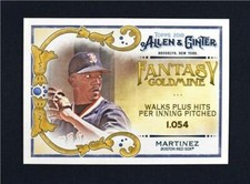 2018 Topps Allen & Ginter Fantasy Goldmine #FG-17 Pedro Martinez Red Sox