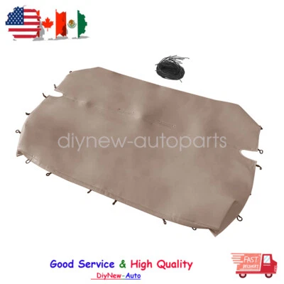 For Chevy Ford Universal PU Leather Full Size Bench Truck Seat Cover Beige Foto 1 de 4