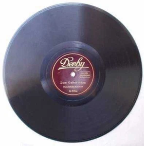 Schellackplatte Humor "Zum Geburtstag" u.a. um 1925 - Bild 1 von 1