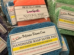 QTY=2 Soap Saver, Bar Soap Dish Pad, Soap Saver Holder FREE SHIPPING - Picture 1 of 5