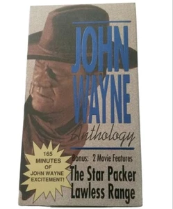 John Wayne Anthology VHS 1991 Set Of 2 VHS Tapes New - Picture 1 of 2