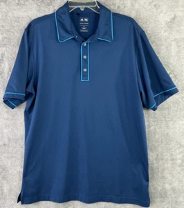 Adidas Medium Golf Pure Motion blau Shirt Dry Fit Polo adrett sportlich Outdoor - Bild 1 von 8