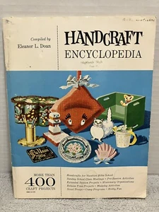 Handcraft Encyclopedia Kids Crafts by Eleanor L. Doan Paperback 1961 - Picture 1 of 7