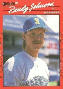 RANDY JOHNSON SEATTLE MARINERS #379 - DONRUSS NM-MT 1990 - Picture 1 of 2