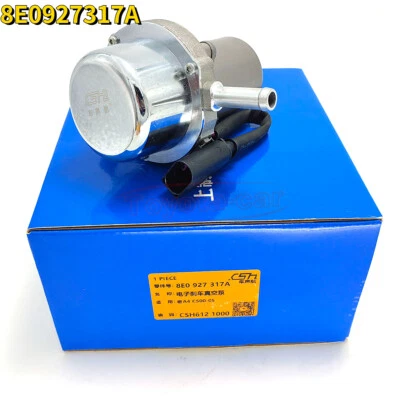 Bomba de vacío de freno eléctrico 8E0 927 317 A apta para VW Touareg Passat Audi A4 A6 Foto 1 de 4