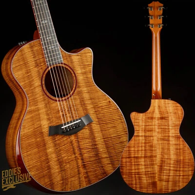 Guitarras Taylor Eddie's 50 aniversario personalizadas GA - Master Grade Koa #1208031196 Foto 1 de 4