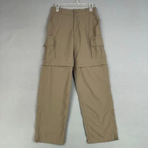 Cabelas Pants Mens Medium Classic Fit Beige Tan Convertible Shorts Outdoors Gorp - Picture 1 of 17