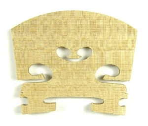 Premium grade violin bridge made from selected aged maple 1/10 size free postage - Bild 1 von 4
