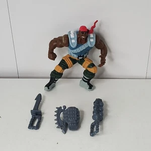 VTG 1995 Kenner GI Joe Extreme Freight Action Figure Complete Toy Accessories - Picture 1 of 8