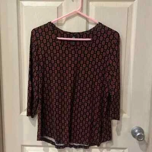 JM Collection Petite Large Tunic Top - Picture 1 of 4