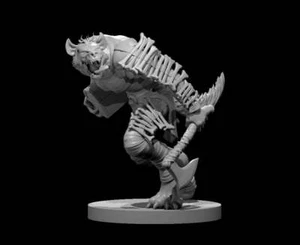 Gnoll - DND - Pathfinder - Dungeons & Dragons - RPG - Tabletop - mz4250- Miniatu - Picture 1 of 3