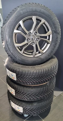 Satz Winterräder Renault Captur II Ph1 215 65 R16 Semperit Original Winter Alu - Bild 1 von 4