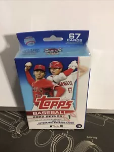 Topps 2022 Series 1 Baseball Hanger Box - 67 Cards - Picture 1 of 1