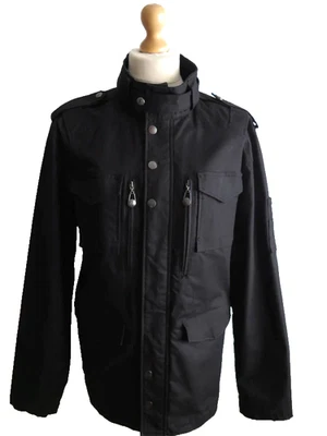 GUESS Men's Black Field Jacket Size XXL Immaculate Condition - Image 1 of 4