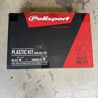 Polisport серый рестайлинговый пластиковый набор подходит 02-22 YZ, YZX никогда не открывался - Изображение 1 из 4