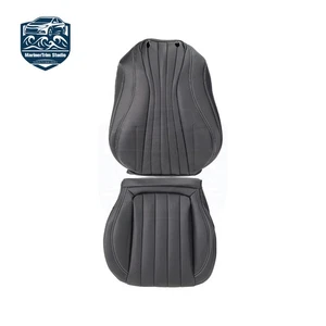 2017-2020 Fits Mercedes Benz E300 E350 E400 E450 Driver Side Seat Cover Black - Picture 1 of 8