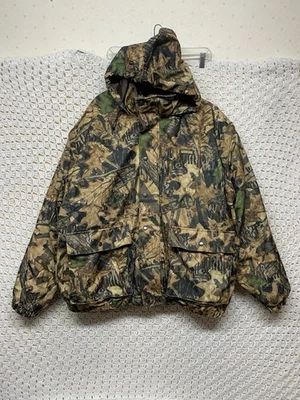 Remington 3 in 1 Jacket Coat Mens XL Liner Hunting Camo Camouflage Hooded - Image 1 of 4