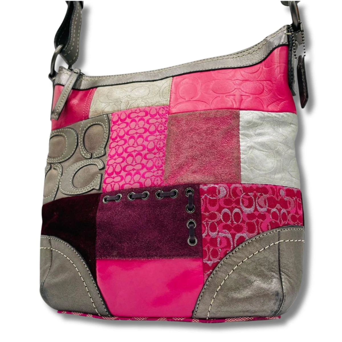 Coach Patchwork Pink Shoulder Bags for Women for sale | eBay