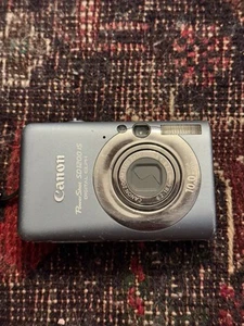 Canon PowerShot Digital ELPH SD1200 IS 10MP Silber Kamera Ersatzteile/Reparatur - Bild 1 von 4