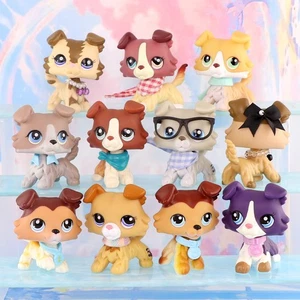 11X LPS Dog Toy Collie Playset Pet Figure for Girl Mini Dollhouse Accessory Gift - Picture 1 of 6